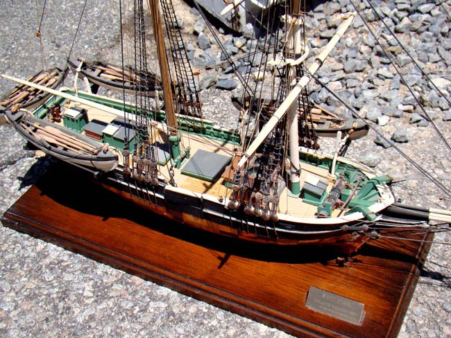 A model of the 19th century Whaling Brig "Kate Cory" — image 3